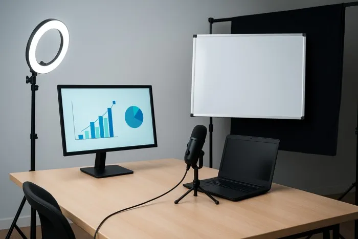 تجهیزات ضبط دوره آموزشی