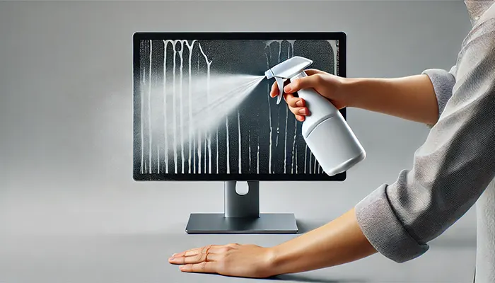 تمیز کردن مانیتور لمسی 