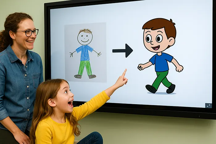 تبدیل نقاشی به انیمیشن