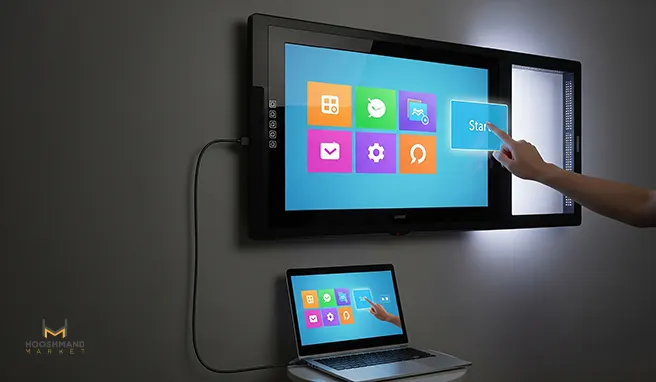 تبدیل تلویزیون به تخته هوشمند