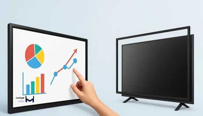 فریم لمسی و تخته هوشمند