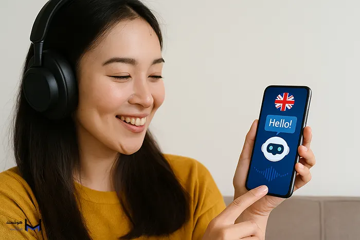 یادگیری زبان انگلیسی به کمک هوش مصنوعی