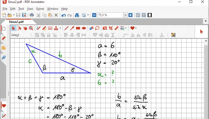 ابزارهای نگارشی نرم افزار pdf annotator