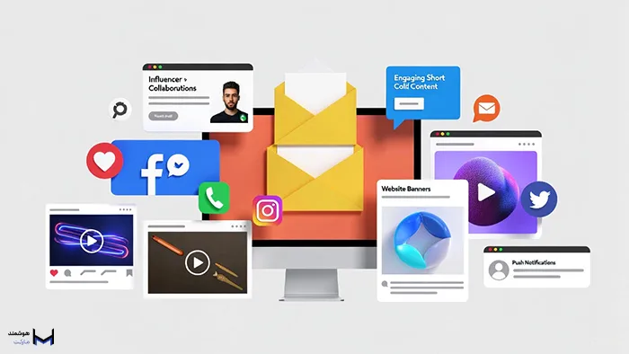 تبلیغات و جذب مخاطب برای وبینار 