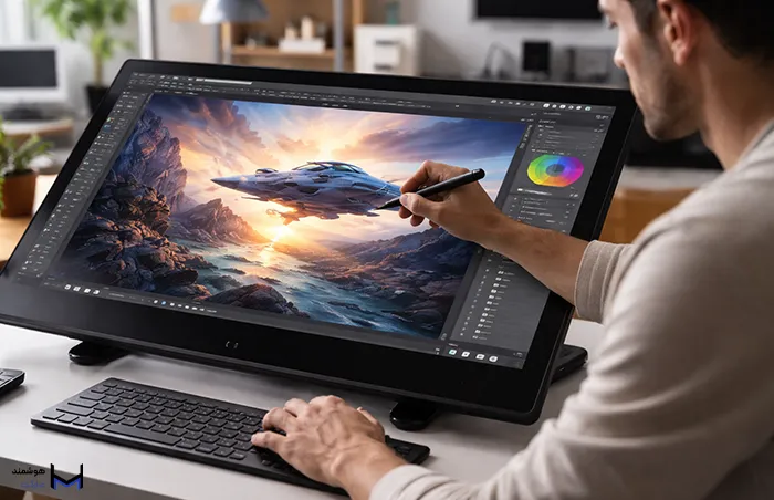 مانیتور لمسی برای طراحی